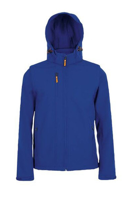SOL'S 01647 - TRANSFORMER Softshell Jacket With Removable Hood And Sleeves