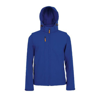 SOLS 01647 - TRANSFORMER Softshell met afneembare capuchon en mouwen