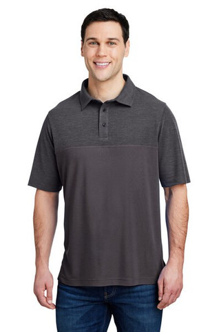 Core365 CE112C - Mens Fusion ChromaSoft Colorblock Polo