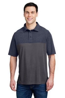 Core365 CE112C - Men's Fusion ChromaSoft Colorblock Polo