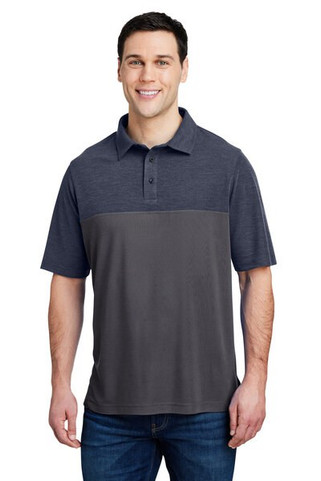 Core365 CE112C - Mens Fusion ChromaSoft Colorblock Polo