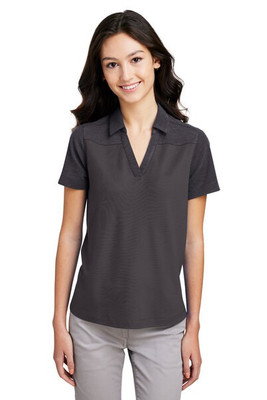 Core365 CE112CW - Ladies Fusion ChromaSoft Colorblock Polo