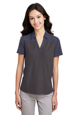 Core365 CE112CW - Ladies Fusion ChromaSoft Colorblock Polo
