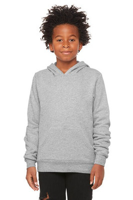 Bella+Canvas 3719Y - Youth Sponge Fleece Pullover Hooded Sweatshirt