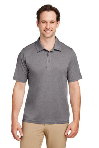 Team 365 TT51H - Mens Zone Sonic Heather Performance Polo