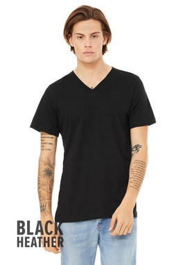 Bella+Canvas 3005CVC - Unisex CVC Jersey V-Neck T-Shirt