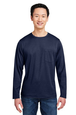 Harriton M118L - Unisex Charge Snag and Soil Protect Long-Sleeve T-Shirt