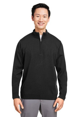 Harriton M421 - Unisex Pilbloc Quarter-Zip Sweater