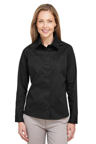 Harriton M585LW - Ladies Advantage IL Long-Sleeve Workshirt