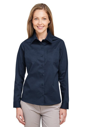 Harriton M585LW - Ladies Advantage IL Long-Sleeve Workshirt