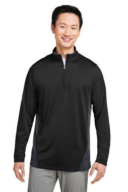Harriton M786 - Mens Flash Snag Protection Plus IL Colorblock Quarter-Zip