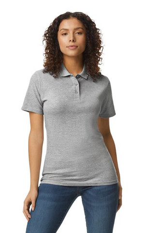 Gildan G648L - Ladies Softstyle Double Pique Polo