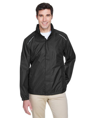 CORE365 88185 - Chaqueta Impermeable Ligera para Hombre con Capucha