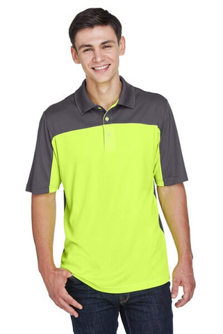 CORE365 CE101 - Mens Balance Colorblock Performance Piqué Polo