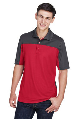 CORE365 CE101 - Mens Balance Colorblock Performance Piqué Polo
