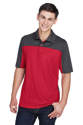 CORE365 CE101 - Mens Balance Colorblock Performance Piqué Polo
