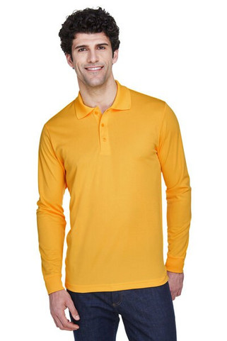 CORE365 88192 - Mens Pinnacle Performance Long-Sleeve Piqué Polo