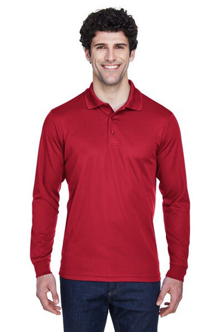 CORE365 88192 - Mens Pinnacle Performance Long-Sleeve Piqué Polo