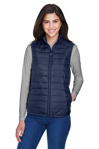 CORE365 CE702W - Ladies Prevail Packable Puffer Vest