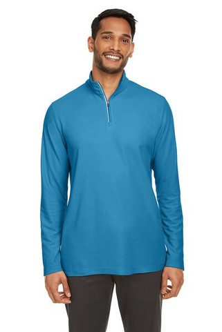 CORE365 CE405 - Mens Fusion ChromaSoft Pique Quarter-Zip