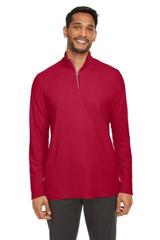 CORE365 CE405 - Mens Fusion ChromaSoft Pique Quarter-Zip
