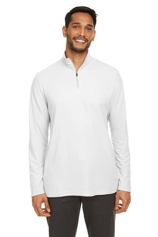 CORE365 CE405 - Mens Fusion ChromaSoft Pique Quarter-Zip