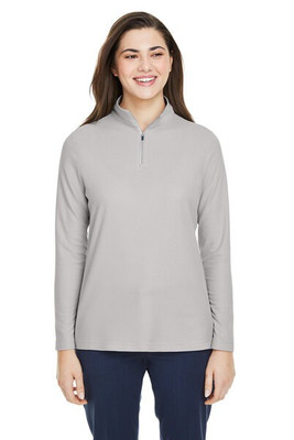 CORE365 CE405W - Ladies Fusion ChromaSoft Pique Quarter-Zip