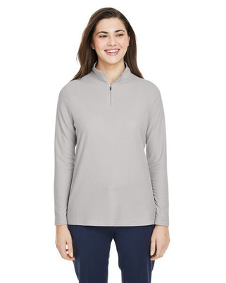 CORE365 CE405W - Ladies Fusion ChromaSoft Pique Quarter-Zip