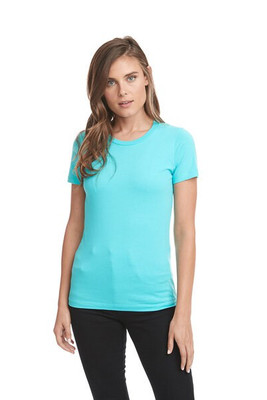 Next Level Apparel N3900 - Combed Cotton Feminine Fit Crew Neck Tee