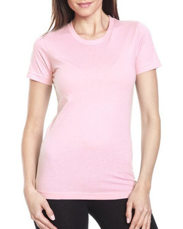Next Level Apparel N3900 - Combed Cotton Feminine Fit Crew Neck Tee