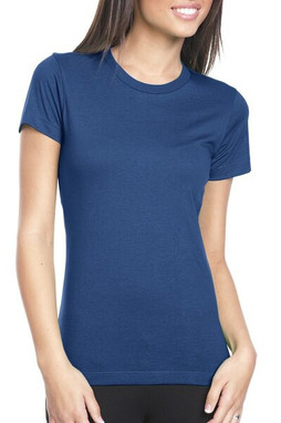 Next Level Apparel N3900 - Combed Cotton Feminine Fit Crew Neck Tee
