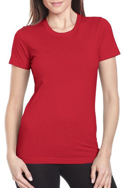 Next Level Apparel N3900 - Combed Cotton Feminine Fit Crew Neck Tee