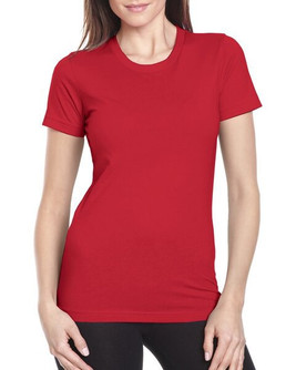 Next Level Apparel N3900 - Combed Cotton Feminine Fit Crew Neck Tee