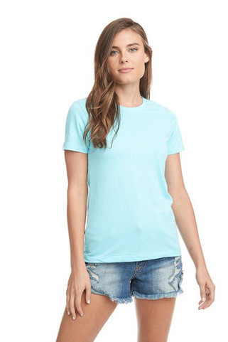Next Level Apparel N3900 - Combed Cotton Feminine Fit Crew Neck Tee