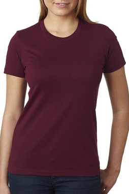 Next Level Apparel N3900 - Combed Cotton Feminine Fit Crew Neck Tee