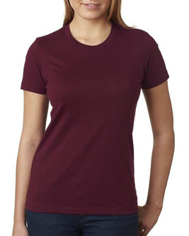 Next Level Apparel N3900 - Combed Cotton Feminine Fit Crew Neck Tee