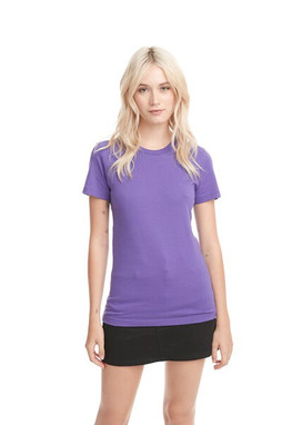 Next Level Apparel N3900 - Combed Cotton Feminine Fit Crew Neck Tee