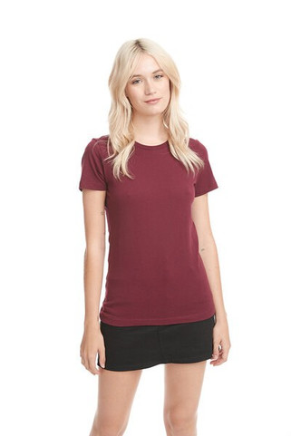 Next Level Apparel N3900 - Combed Cotton Feminine Fit Crew Neck Tee