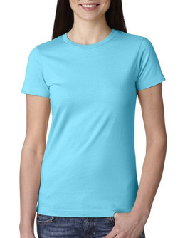 Next Level Apparel N3900 - Combed Cotton Feminine Fit Crew Neck Tee