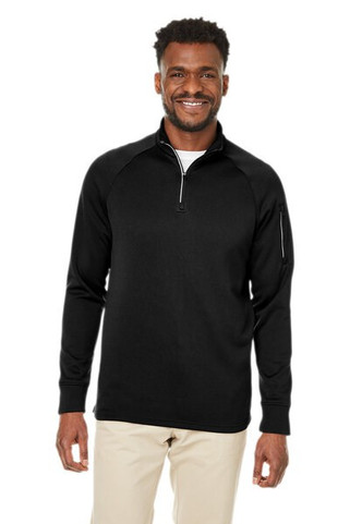 CORE365 CE801 - Unisex Fusion ChromaSoft Fleece Quarter-Zip