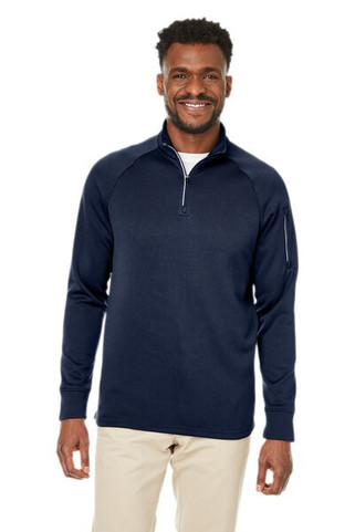CORE365 CE801 - Unisex Fusion ChromaSoft Fleece Quarter-Zip
