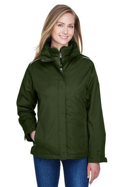CORE365 78205 - Ladies Region 3-in-1 Jacket with Fleece Liner