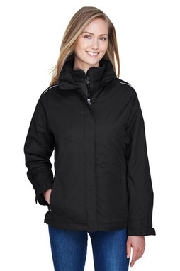 CORE365 78205 - Ladies Region 3-in-1 Jacket with Fleece Liner