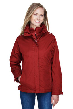 CORE365 78205 - Ladies Region 3-in-1 Jacket with Fleece Liner