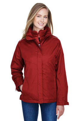 CORE365 78205 - Ladies Region 3-in-1 Jacket with Fleece Liner