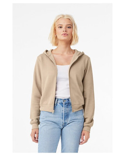 Bella+Canvas 7539 - Ladies Sponge Fleece Full-Zip Hooded Sweatshirt