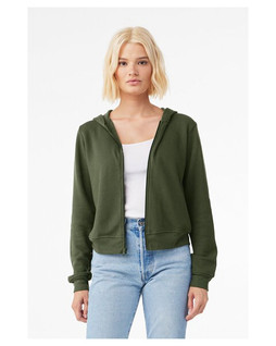 Bella+Canvas 7539 - Ladies Sponge Fleece Full-Zip Hooded Sweatshirt