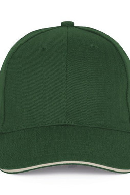 K-up KP196 - 6-panel cap with sandwich peak