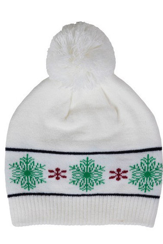 K-up KP558 - Beanie with Christmas patterns