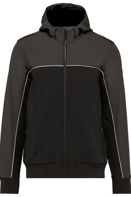 WK. Designed To Work WK450 - Blusão softshell bicolor com 3 camadas unissexo